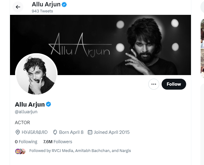 Twitter Blue Allu Arjun- themovie critique